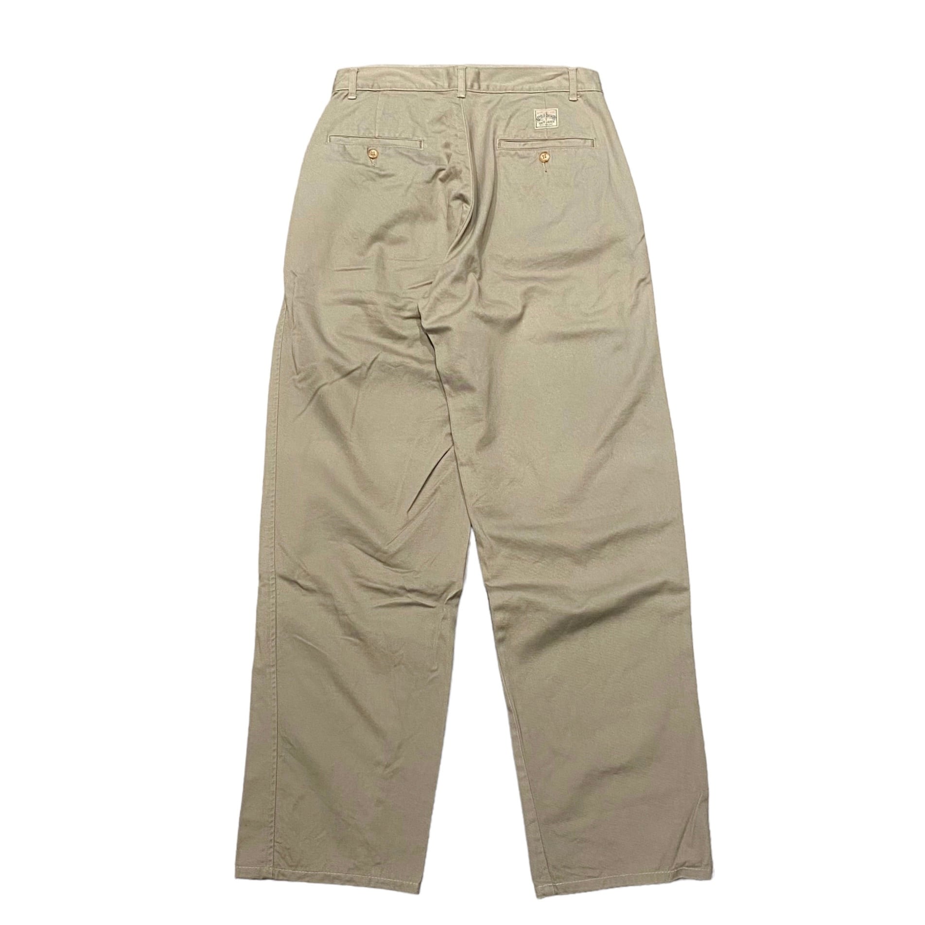 90's USA製 Polo Ralph Lauren 2Tuck Chino Pants W29 / ポロ・ラルフローレン チノパンツ ポロチノ  チノパン 古着 ヴィンテージ