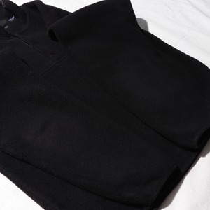 美品 M 黒×黒 USA 01年 シンチラスナップT Patagonia パタゴニア ブラック