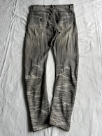 "semantic design" Wrinkled Curve Denim