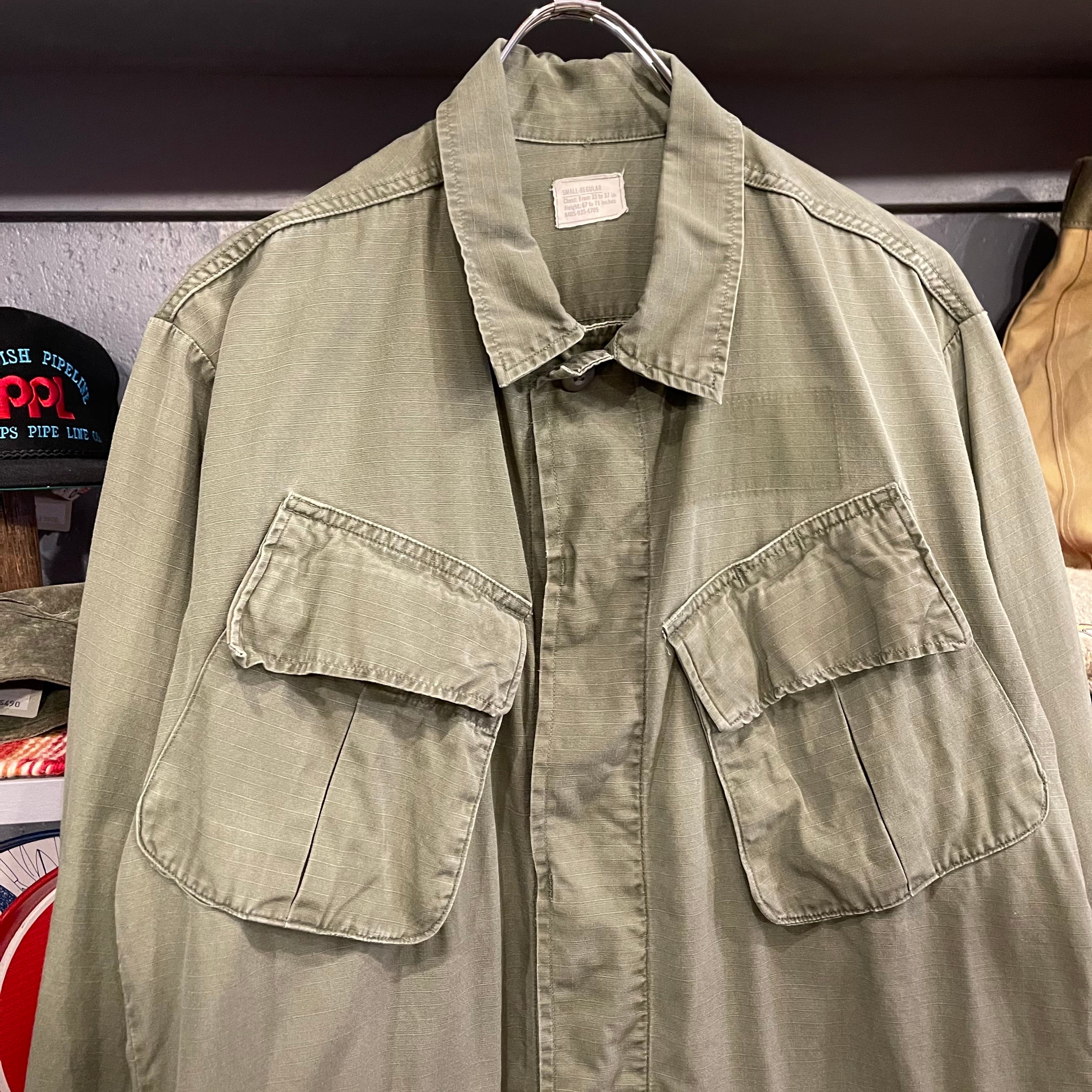 問題なく綺麗な状態です70s U.S. Army Jungle Fatigue Jacket M-S