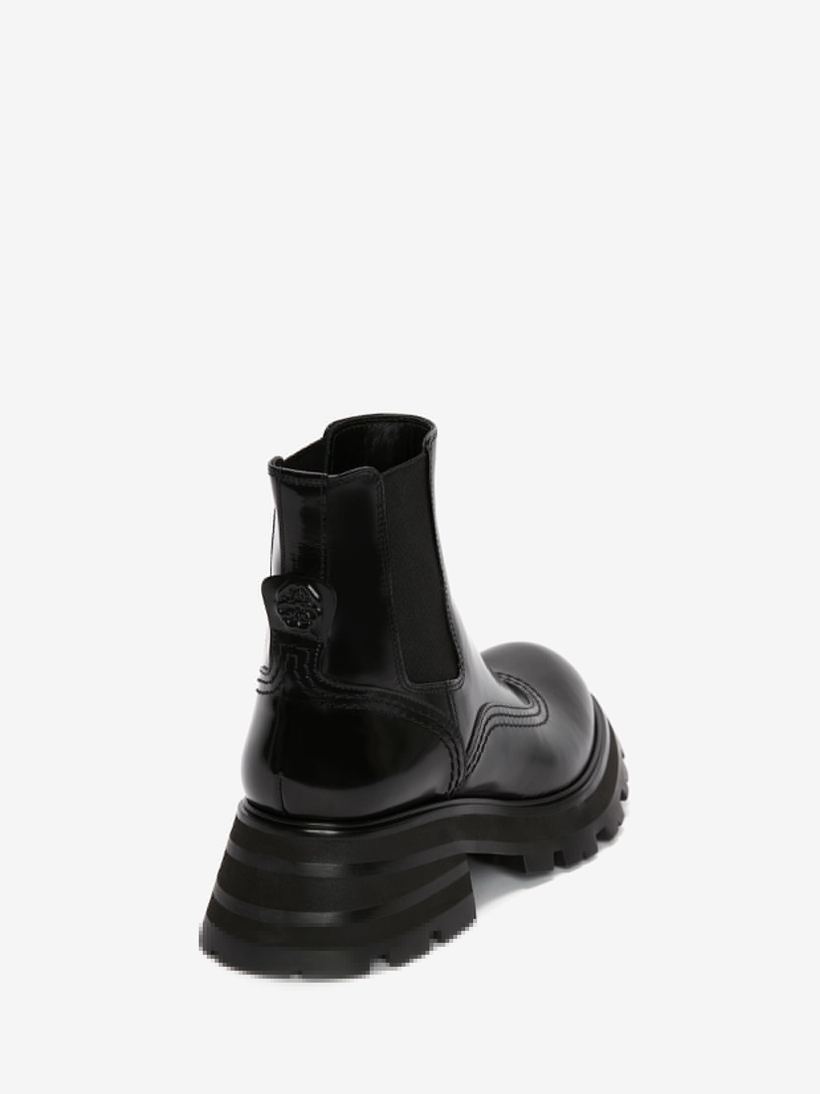 国内発送 ショートブーツ レザー チェルシー ALEXANDER MCQUEEN Alexander McQUEEN】ワンダー チェルシーブーツ | idealclasse