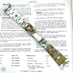 WMT WATCHES 3-Link Taper BRACELET for ROYAL MARINE / GP1
