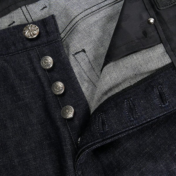 Size【34】 CHROME HEARTS クロム・ハーツ KS FIT DENIM PANTS INDIGO