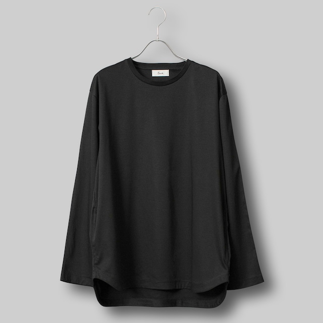 アルビニT スムース ロングスリーブ リラックス / Albini T Smooth LS Relax #BLACK