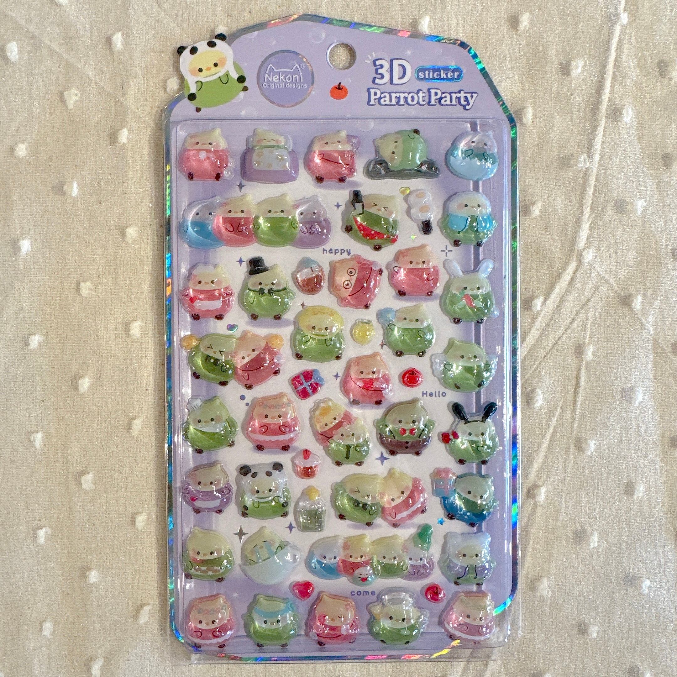 Nekoni 3Dシール