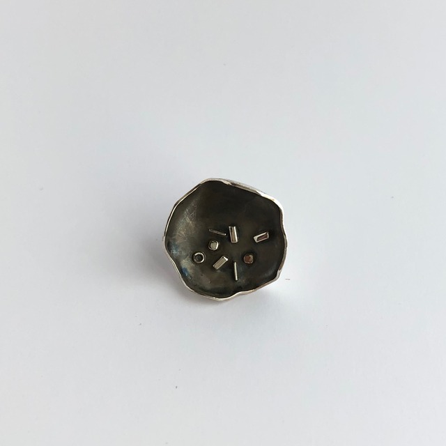 Silver brooch　no.17046