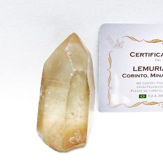 レムリアンシード スモーキークォーツ 原石 ブラジル ミナスジェライス州 コリント産 一点物 171-7355