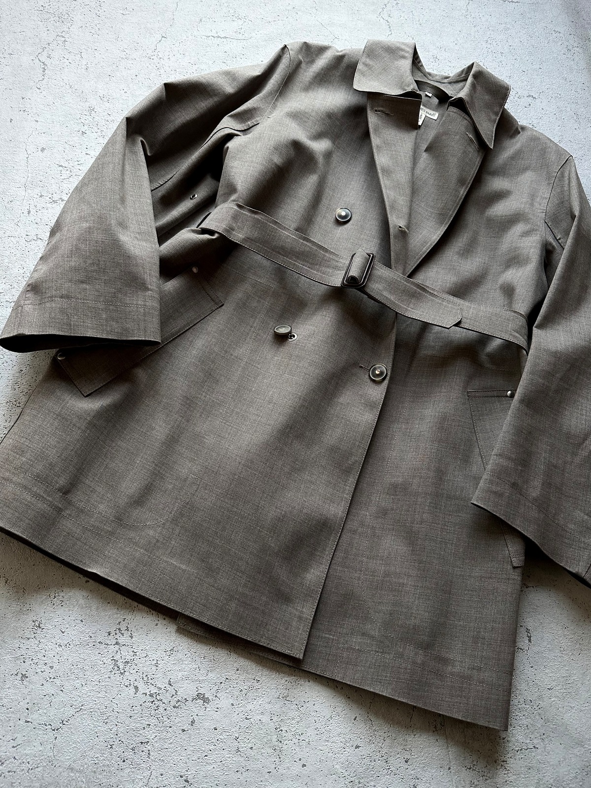 HERMES × MACKINTOSH / BY MARTIN MARGIELA TRENCH COAT OLD VINTAGE 
