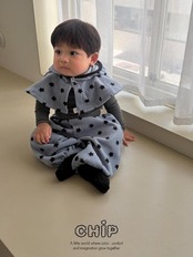 チップ / CHIP / ラフとんがりフード / 韓国子供服 / キッズ / 26winter〖取寄〗*S~M*