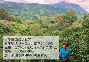 （中深煎り）コロンビア　ナリーニョ　サンペドロ　100g