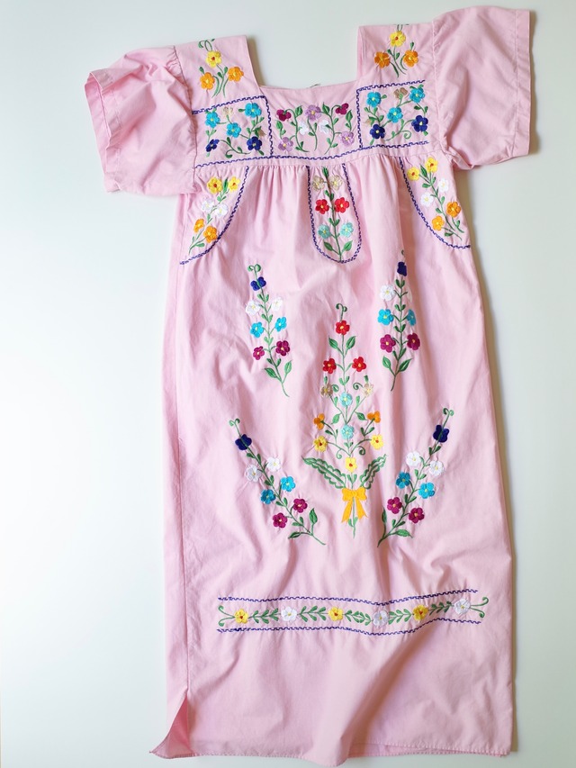 Mexico embroidery dress