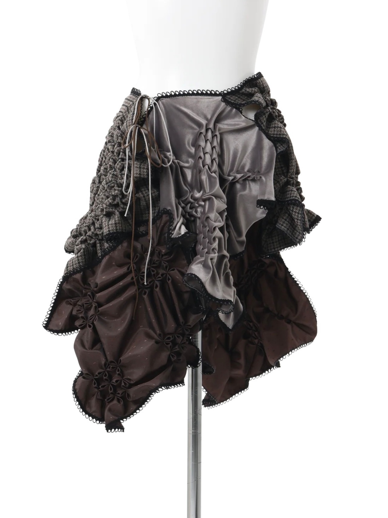 【26AW | WOMEN】Create Clair クリエイトクレイル / スカート / Patch smocking skirt　15C21-317 - 16