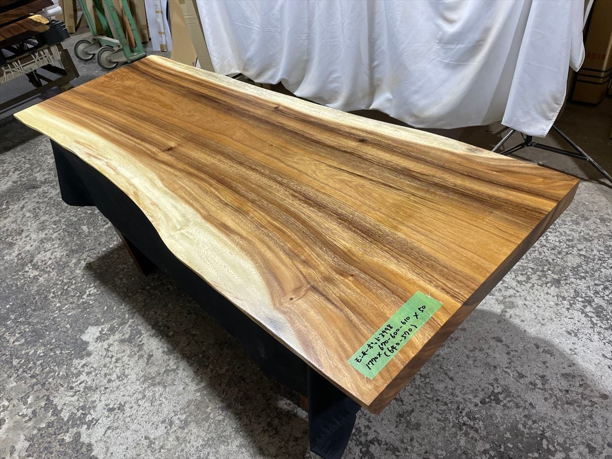 モンキーポッド3998 一枚板無垢 乾燥材 1770x670-600-610x50mm モンキーポッド3998 一枚板無垢 乾燥材 1770x670-600-610x50mm