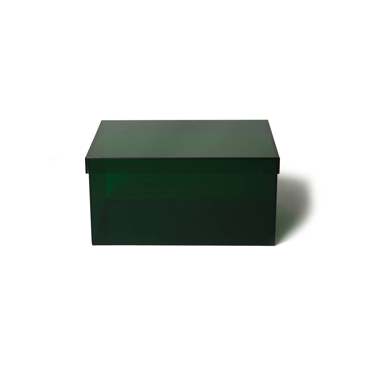 MULTI USE COLORED ACRYL BOX -GREEN | カラーアクリルボックス