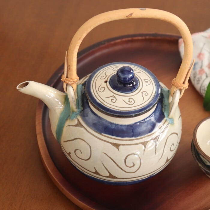 やちむん 常秀工房 土瓶 チューカー Yachimun Tea pot #330 | 和 やちむん 常秀工房 土瓶 チューカー Yachimun Tea pot #330 | 和