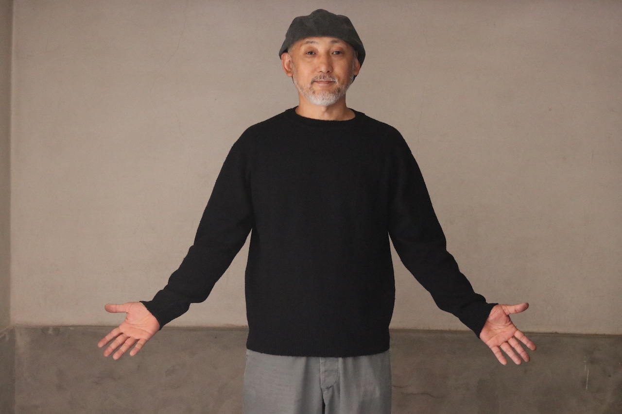 MITTAN / KN-40 絹紬糸セーター