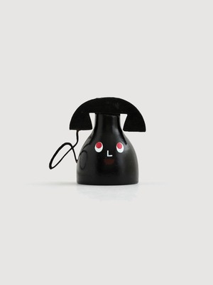 黒電話のヴィンテージトイ｜Vintage Black Telephone Toy