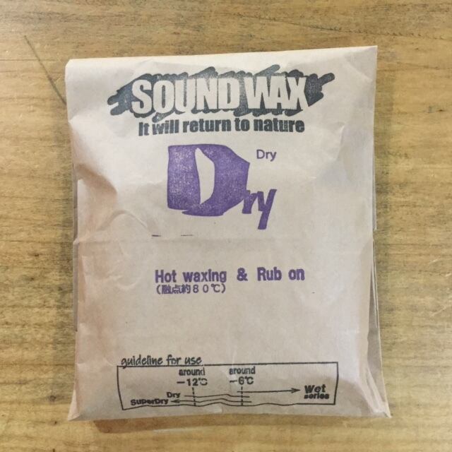 SOUND WAX “ DRY ”