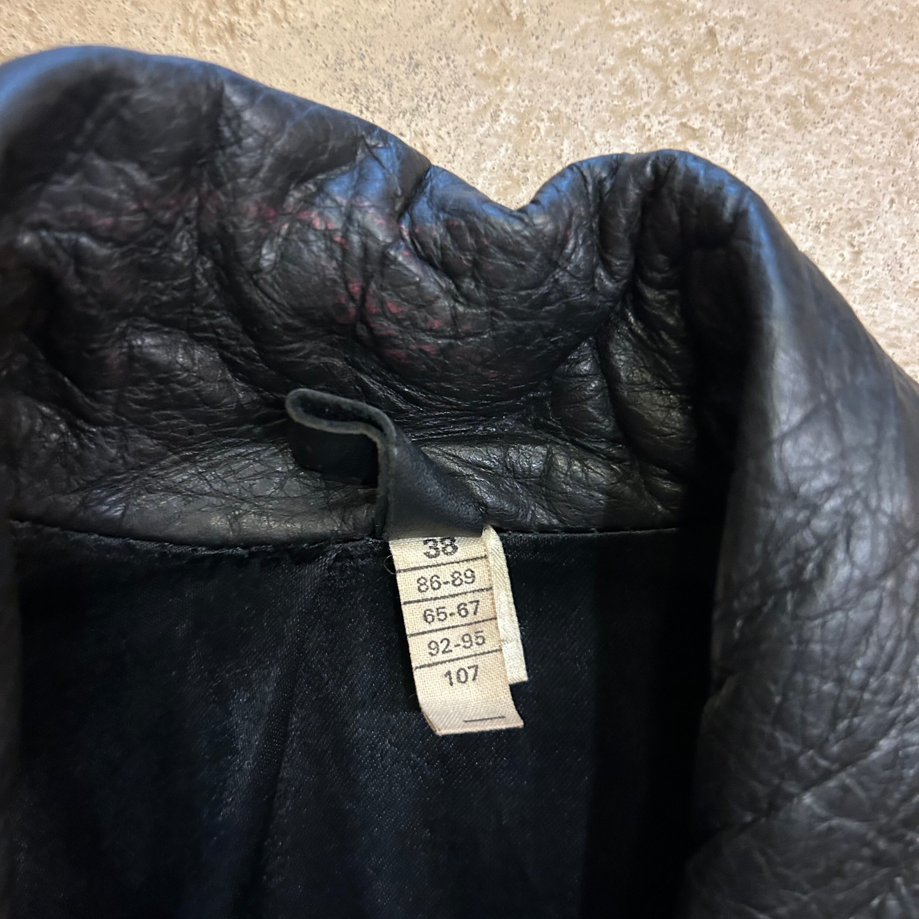 70-80s Kawasaki leather riders jacket | CIRCUS VINTAGE 70-80s Kawasaki leather riders jacket | CIRCUS VINTAGE