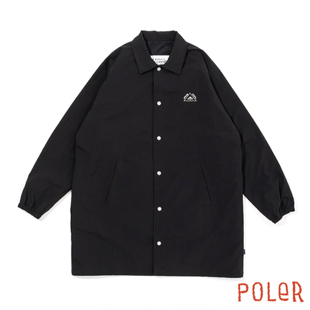 【POLeR / ポーラー】LONG COACH JACKET / ロングコーチジャケット | GOOD NOTE powered by BASE