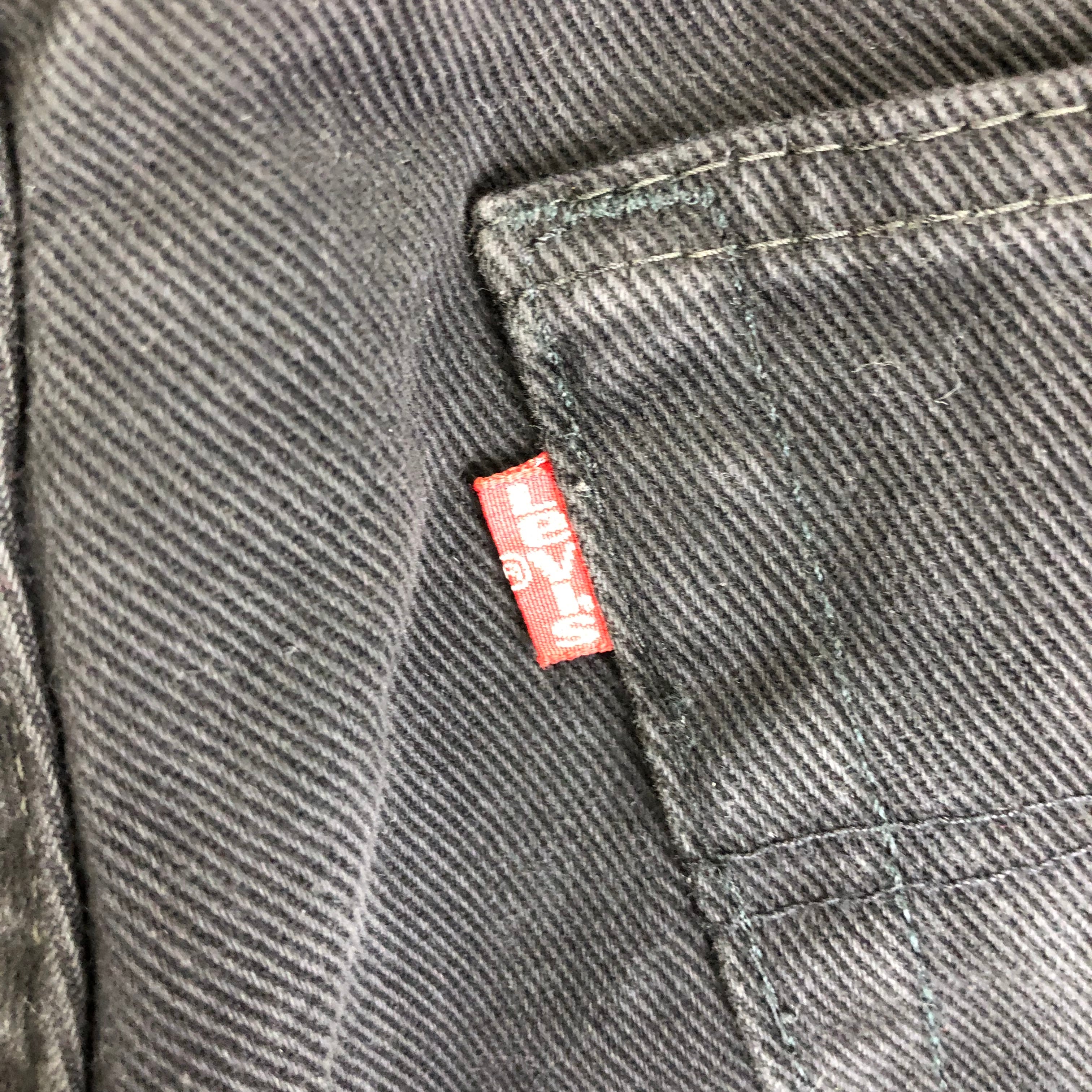 90s VINTAGE USA製 リーバイス 501 ブラック デニム ジーンズ 90s VINTAGE USA製 リーバイス 501 ブラック デニム ジーンズ