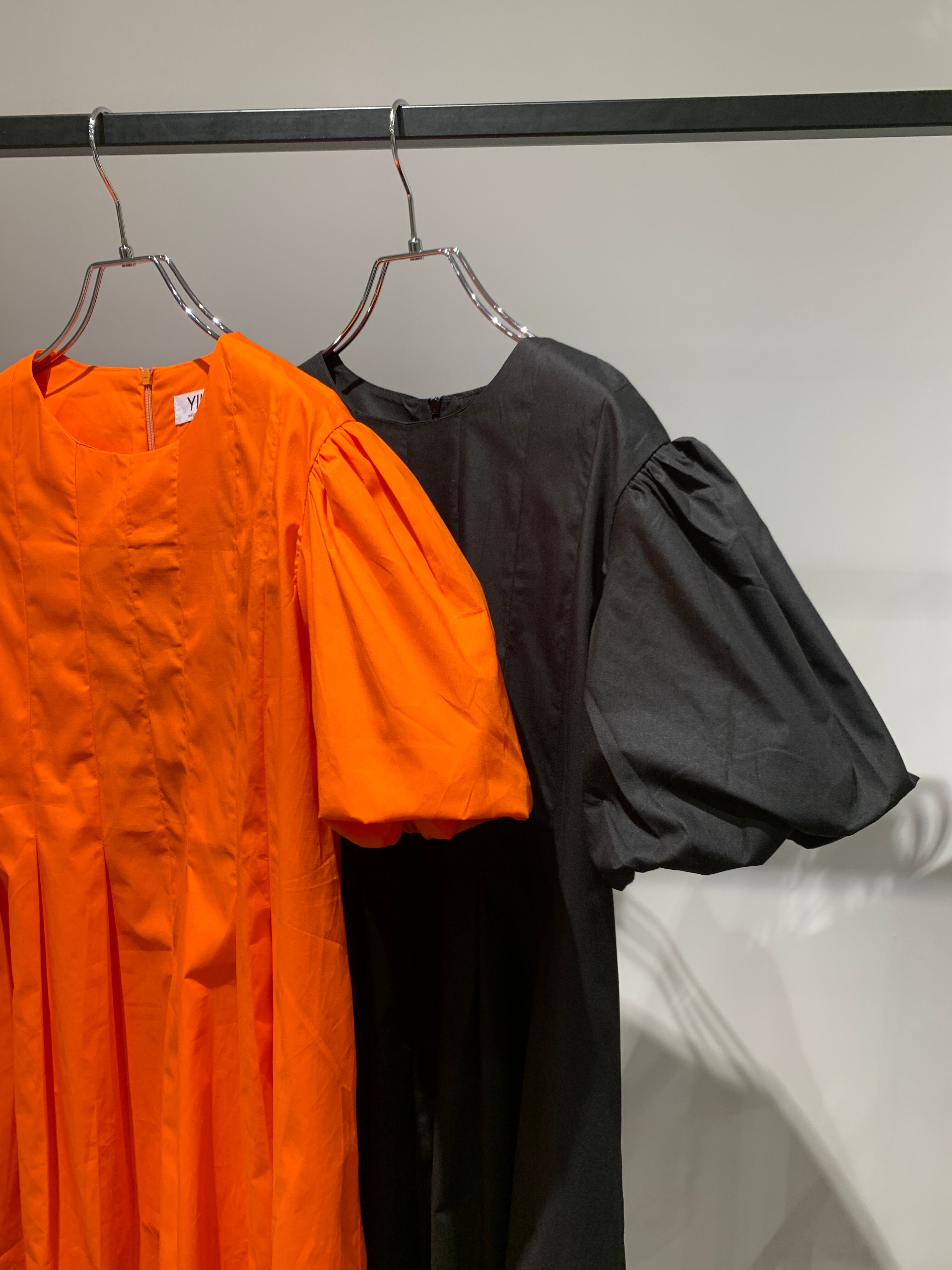 puff balloon sleeve tuck tunic