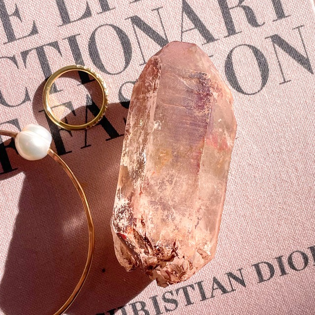 Red Himalayan Crystal 4 ✧ レッドヒマラヤ水晶