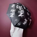 【NieR】ワンタッチBIG SIZE UV CUT折り畳み傘【NIER LOGO】umbrella150 ニーア 傘 ストリート サブカル 地雷系  ユニセックス