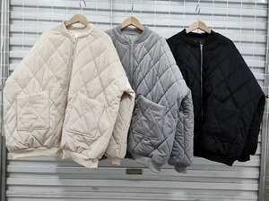 コーデュロイ　キルティングブルゾン　ASF212010-16