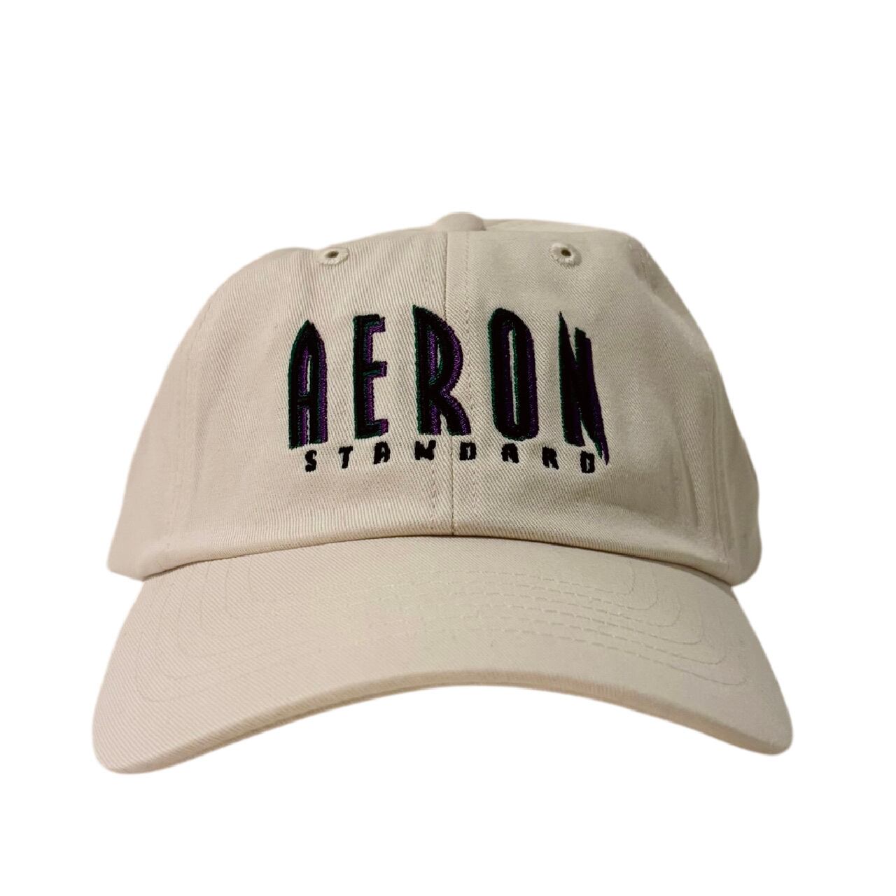 HOP RISING EMBROIDERED CAP (Ivory)