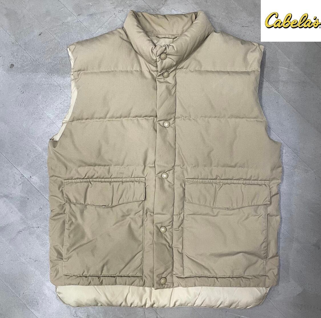 90s 00s Cabelas ダウンベスト グースダウン カベラス | used&vintage