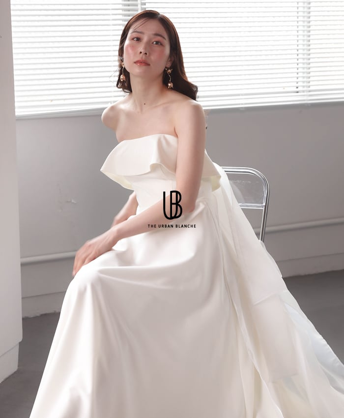 THE URBAN BLANCHE WD113 ウェディングドレス 【着画あり】 NEW Arrival【THE URBAN BLANCHE ORIGINAL 】 商品番号：WD113 東京