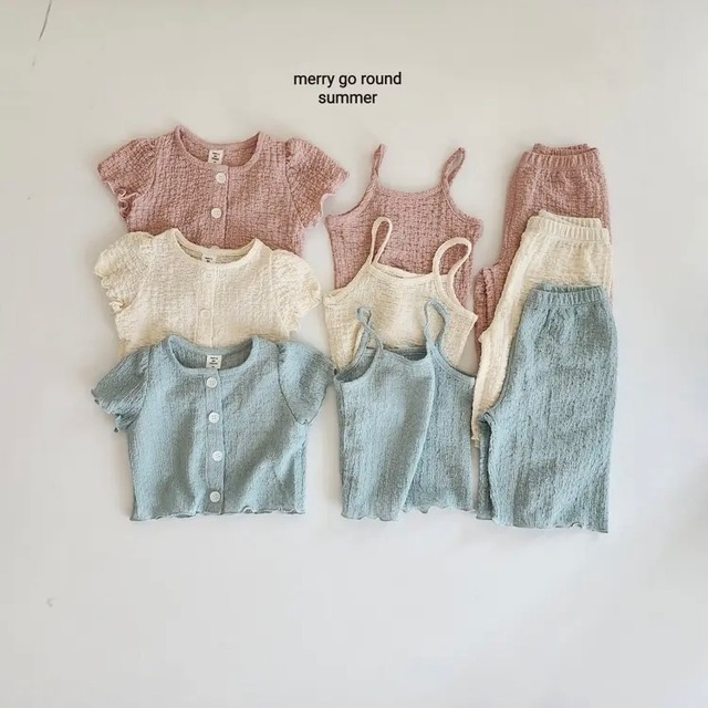 【即納】merry go round / cardigan 3set