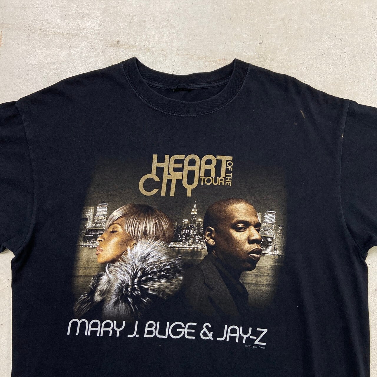 00年代 MARY J. BLIGE & JAY-Z アーティスト ツアーT HEART OF THE 