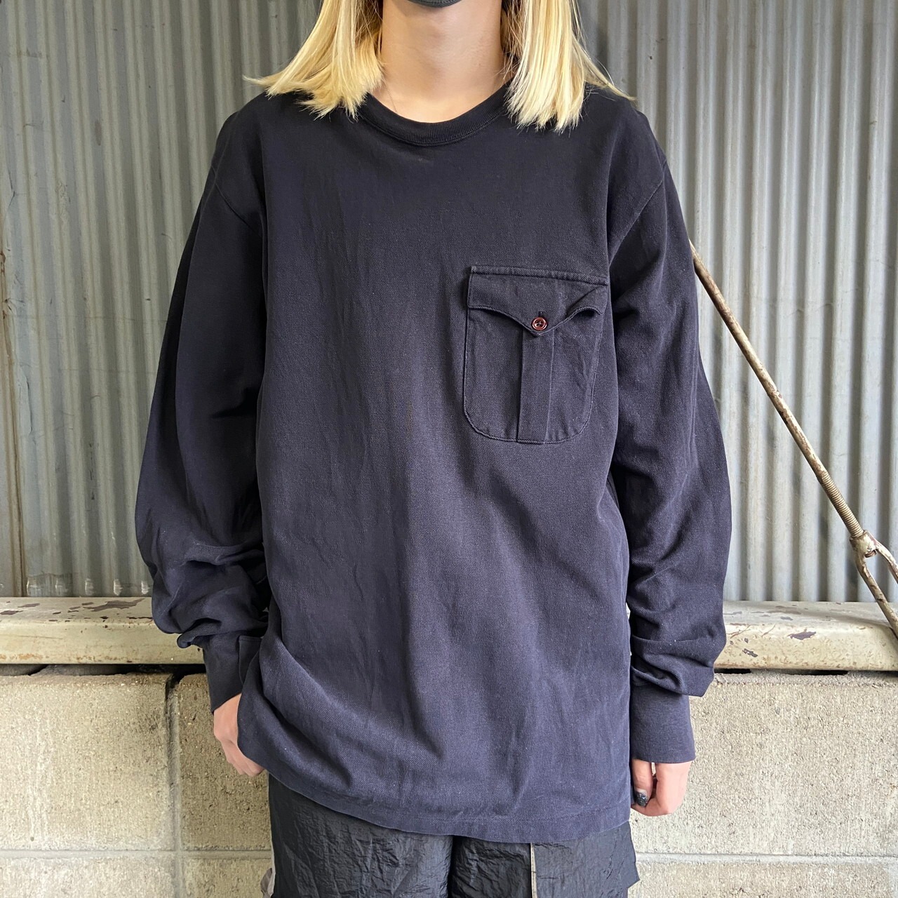 90年代 Polo by Ralph Lauren ポロバイラルフローレン 鹿の子 フラップ 