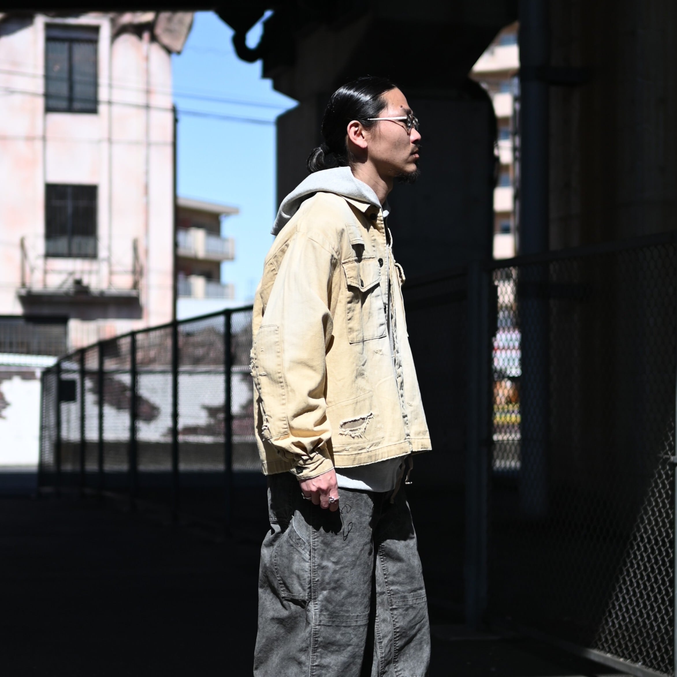 ANACHRONORM(アナクロノーム)PIGMENT DYED DUCK PAINTER PANTS