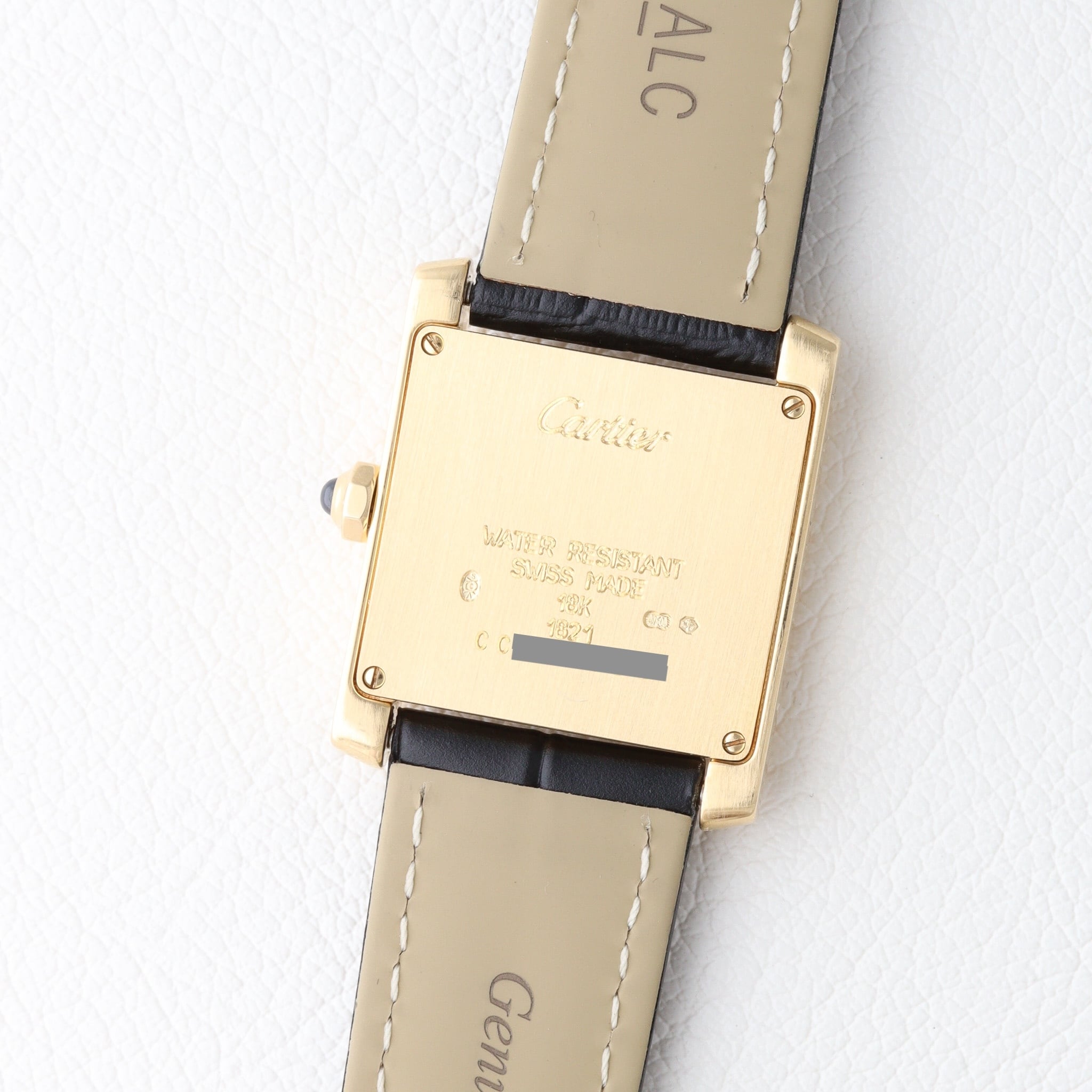 カルティエ タンクフランセーズ カルティエ「タンク フランセーズ」日本限定モデル ダイヤルに