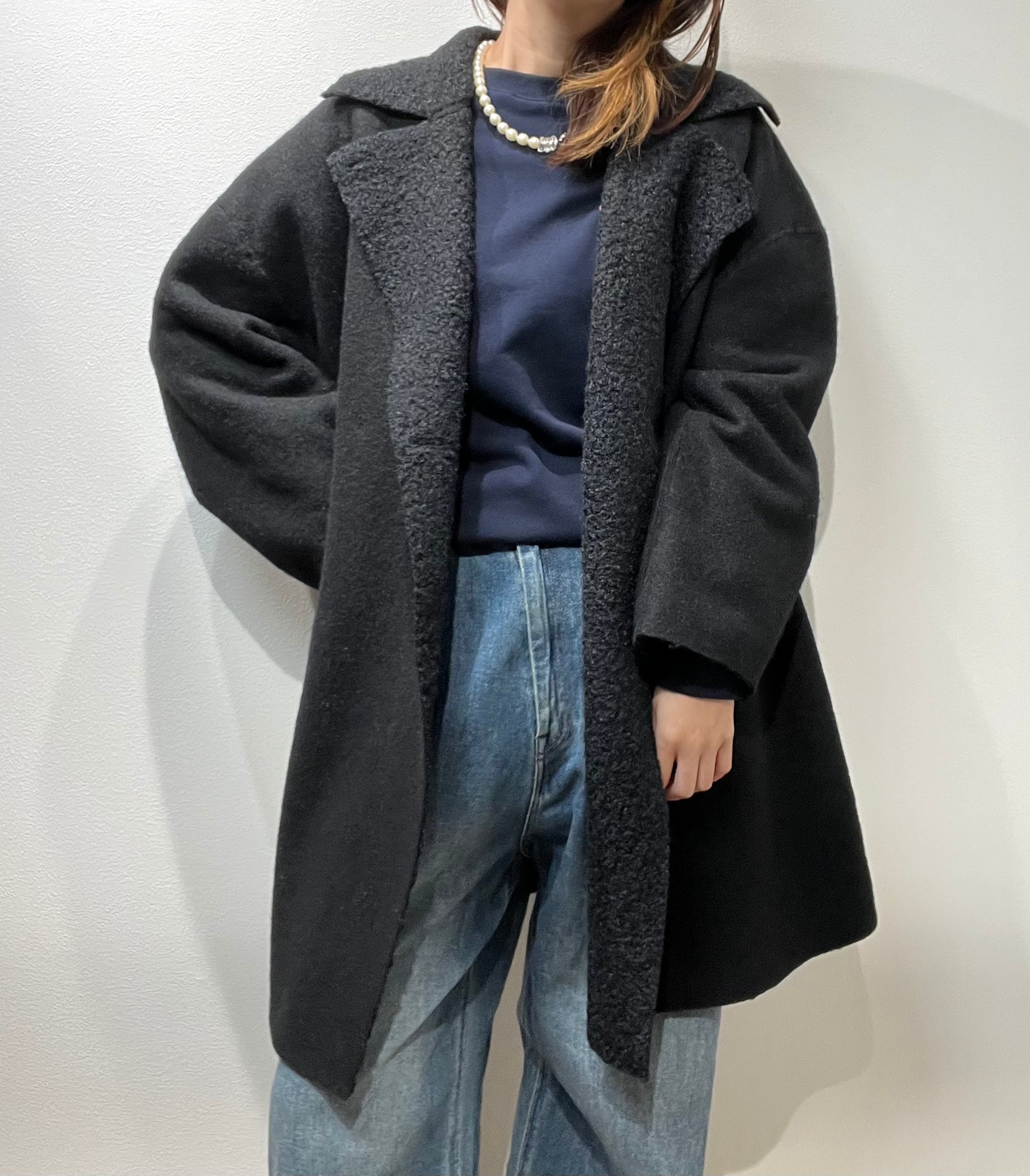 CYNICAL】 ボアスライバーニットリバーシブルコート 552-94055 | Posie