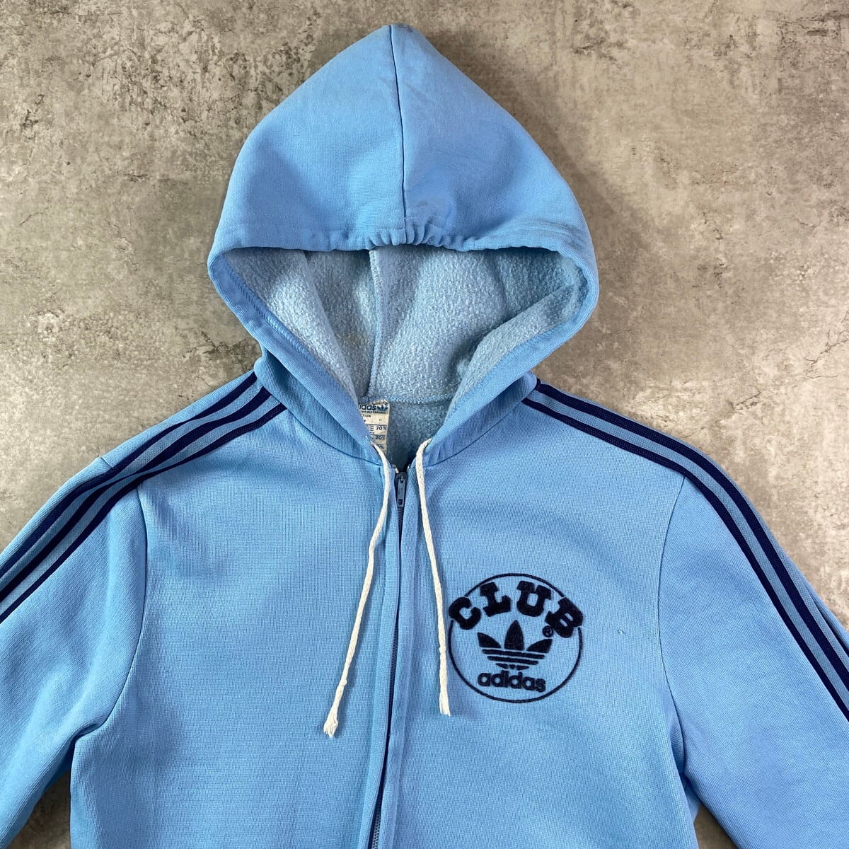 70~80年代 VENTEX社製 adidas CLUB アディダス フロッキープリント