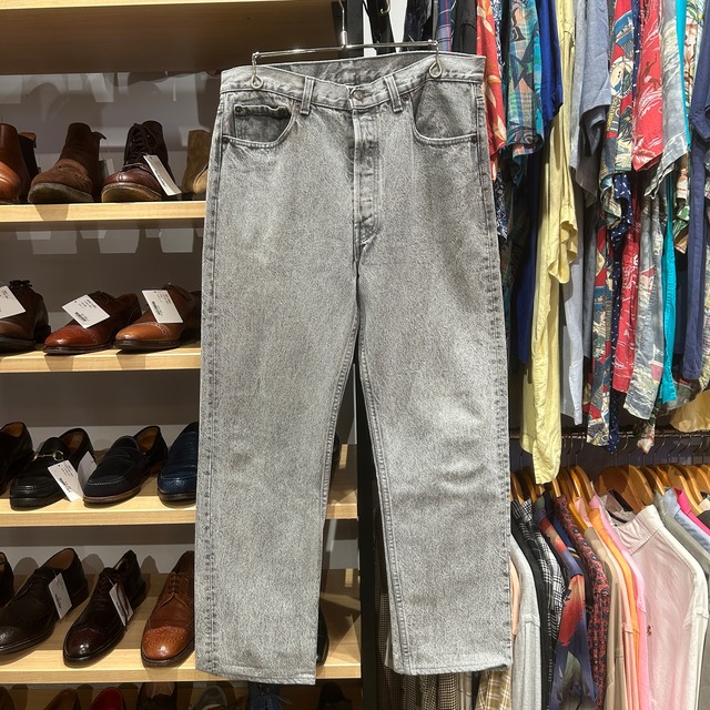 1990s LEVI'S 501-0602  先染めGRAY DENIM PANT