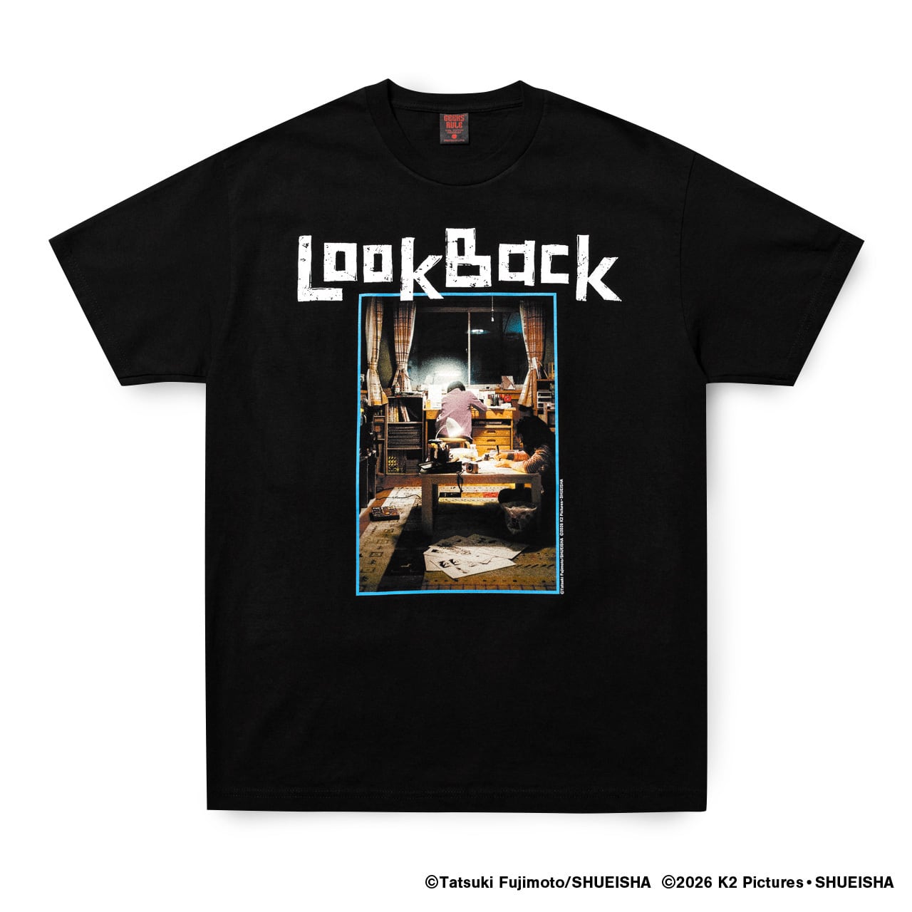 ルックバック × GEEKS RULE SILKSCREEN PRINTING T SHIRT | GEEKS RULE