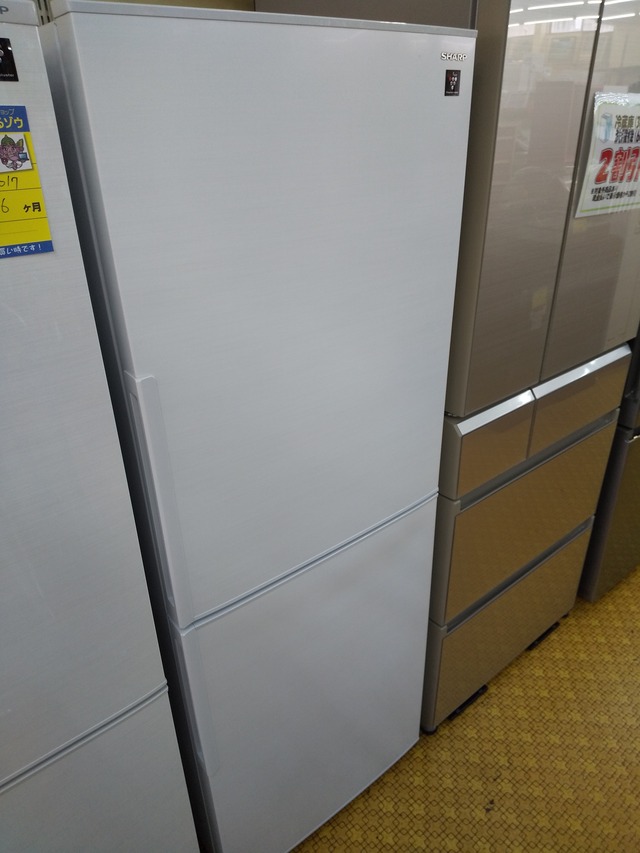 階段配送不可 シャープ 2ドア冷蔵庫 280L SJ-PD28E 2019