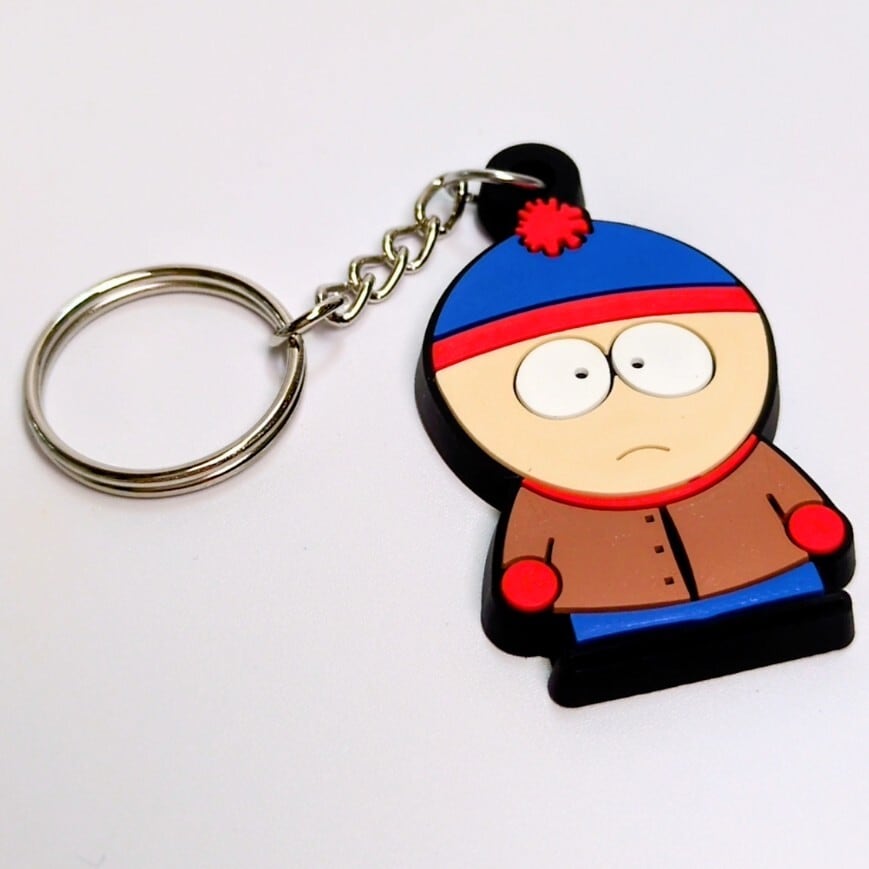 送料無料！ ★ラバーキーホルダー★ 【 South Park（ サウスパーク ）エリックカートマン 】 〚アメリカン雑貨 アメトイ〛