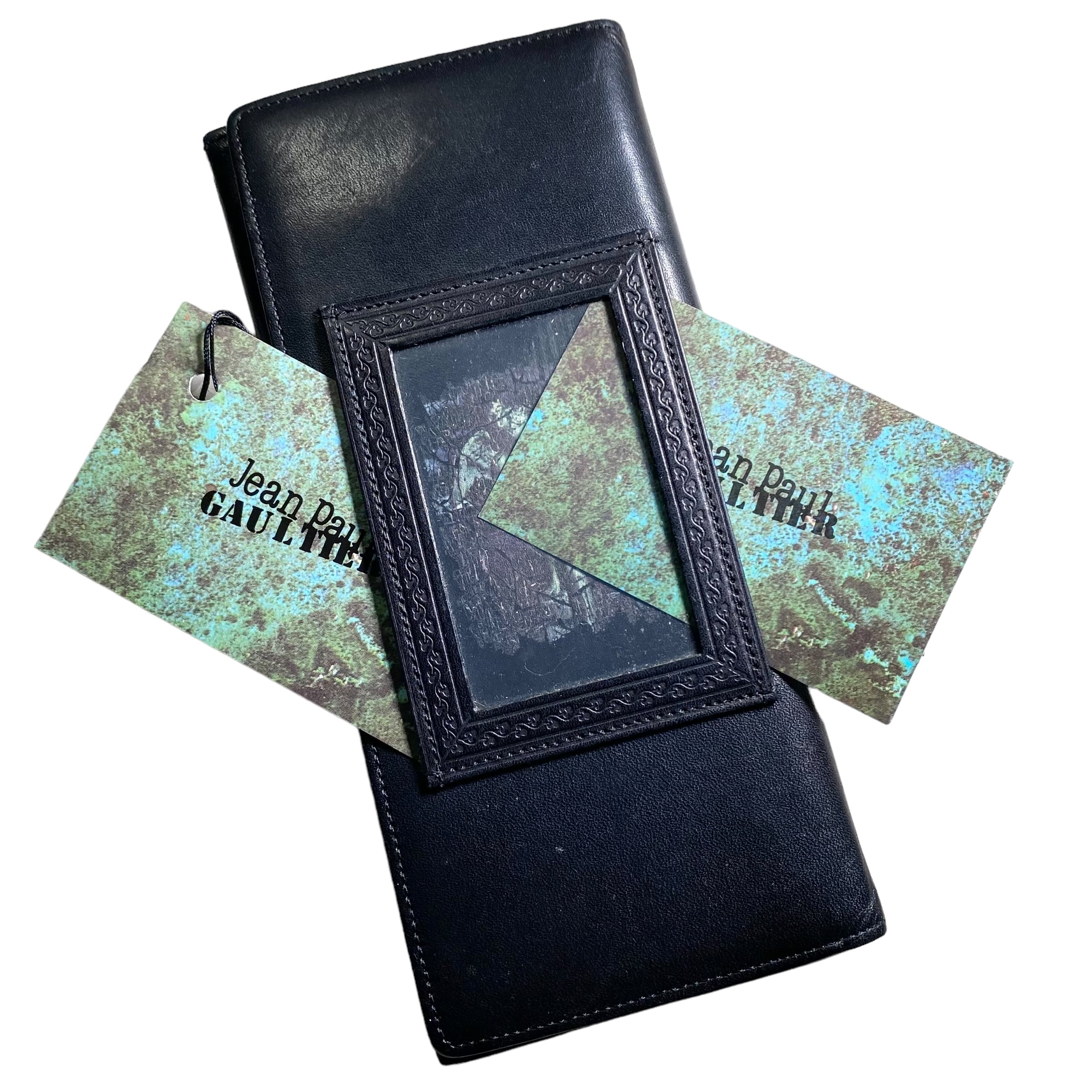 Jean Paul Gaultier ブラック二つ折り財布　天使　エンジェル JEAN PAUL GAULTIER “Fallen Angel” wallet | NOIR ONLINE