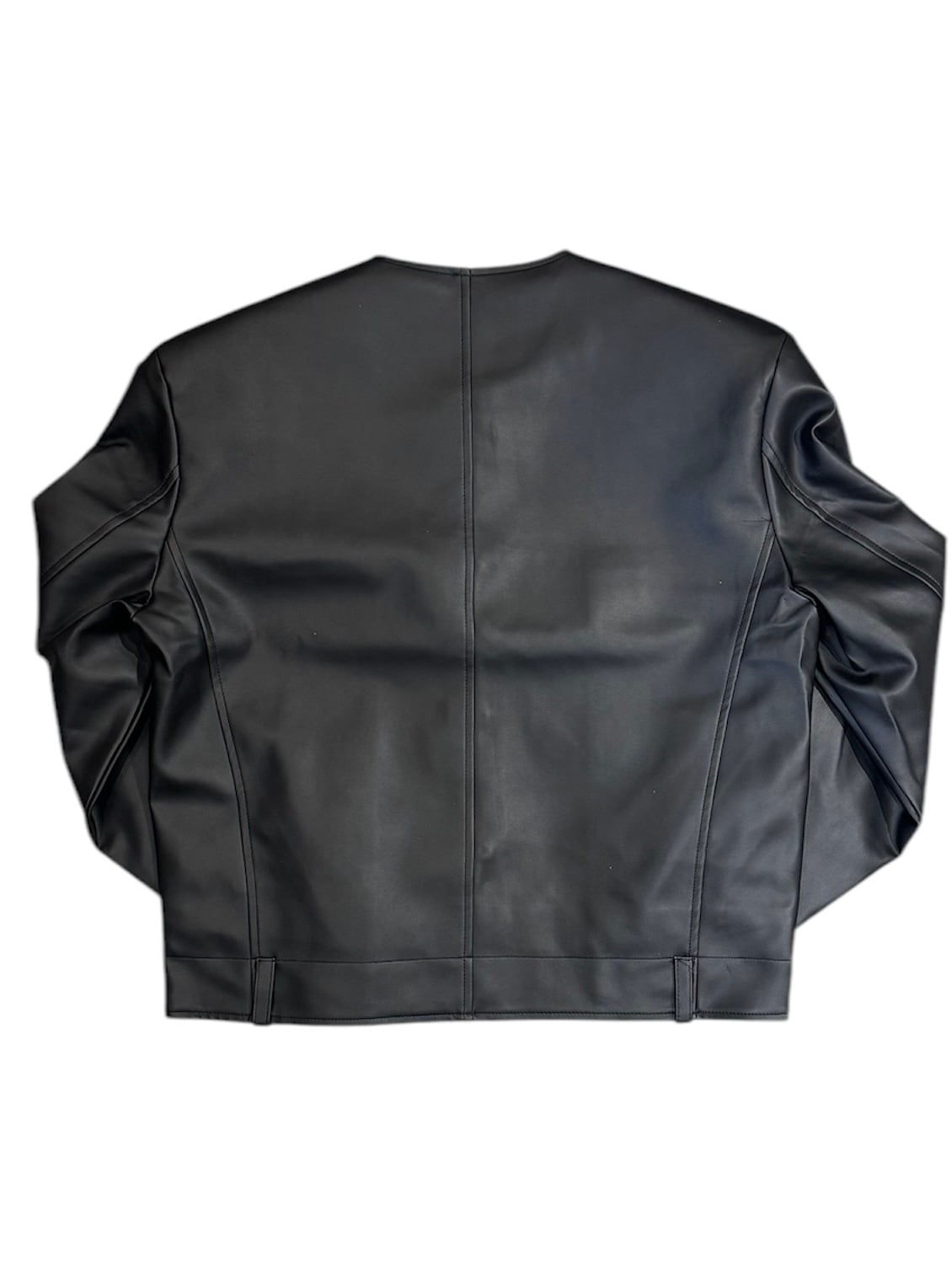 ALUDE SELECT】no color leather short jacket | 【ALUDE】韓国メンズ