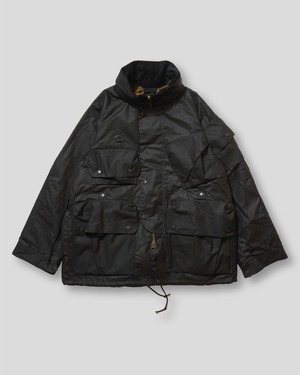 Barbour x norbit / Ripstop Wax Jacket BLACK