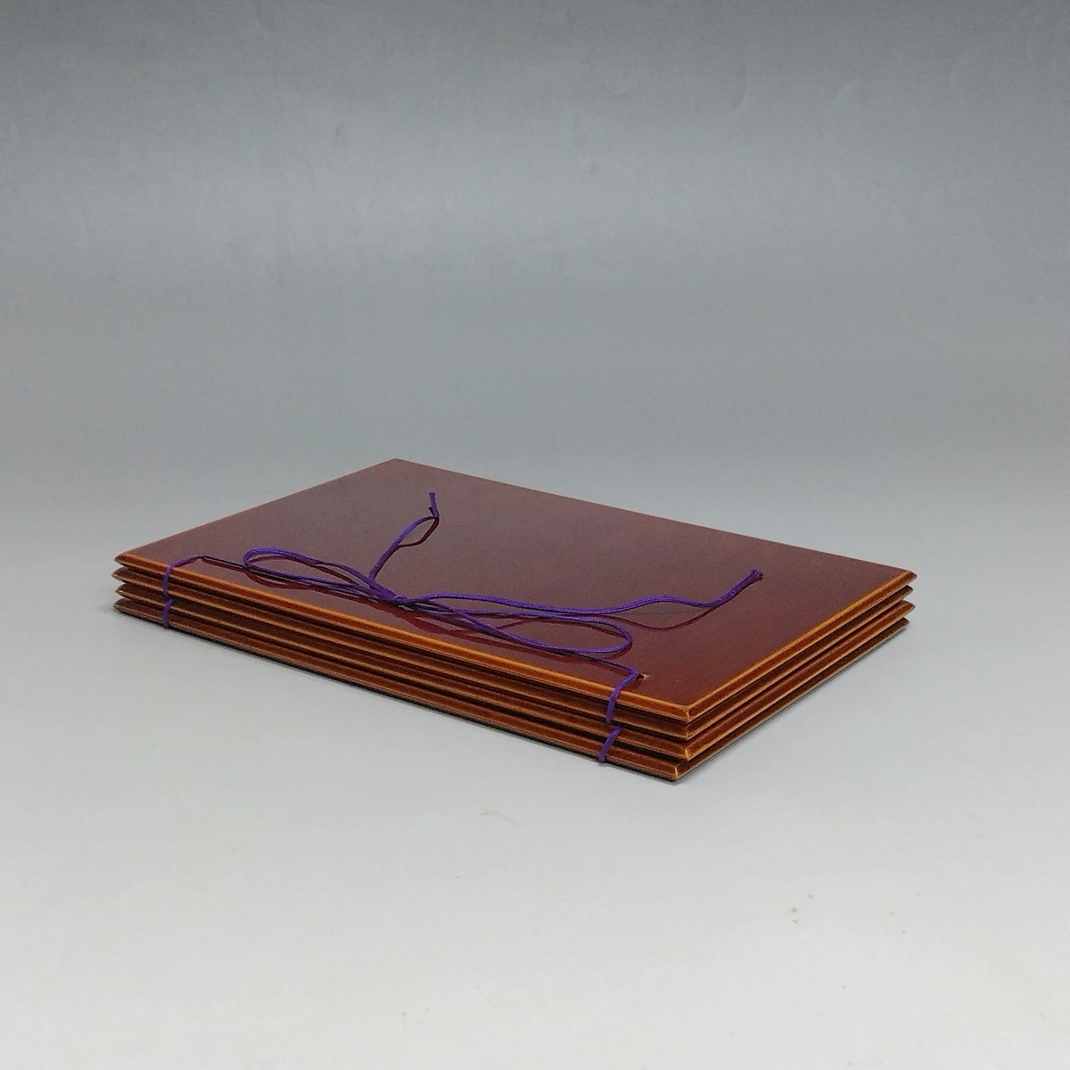 茶道具 飛騨 春慶塗 木据板 紙箱 お稽古 茶箱点前 雪月花 dby11665-R | こがん堂 大阪・梅田のアンティークショップ・古美術専門店