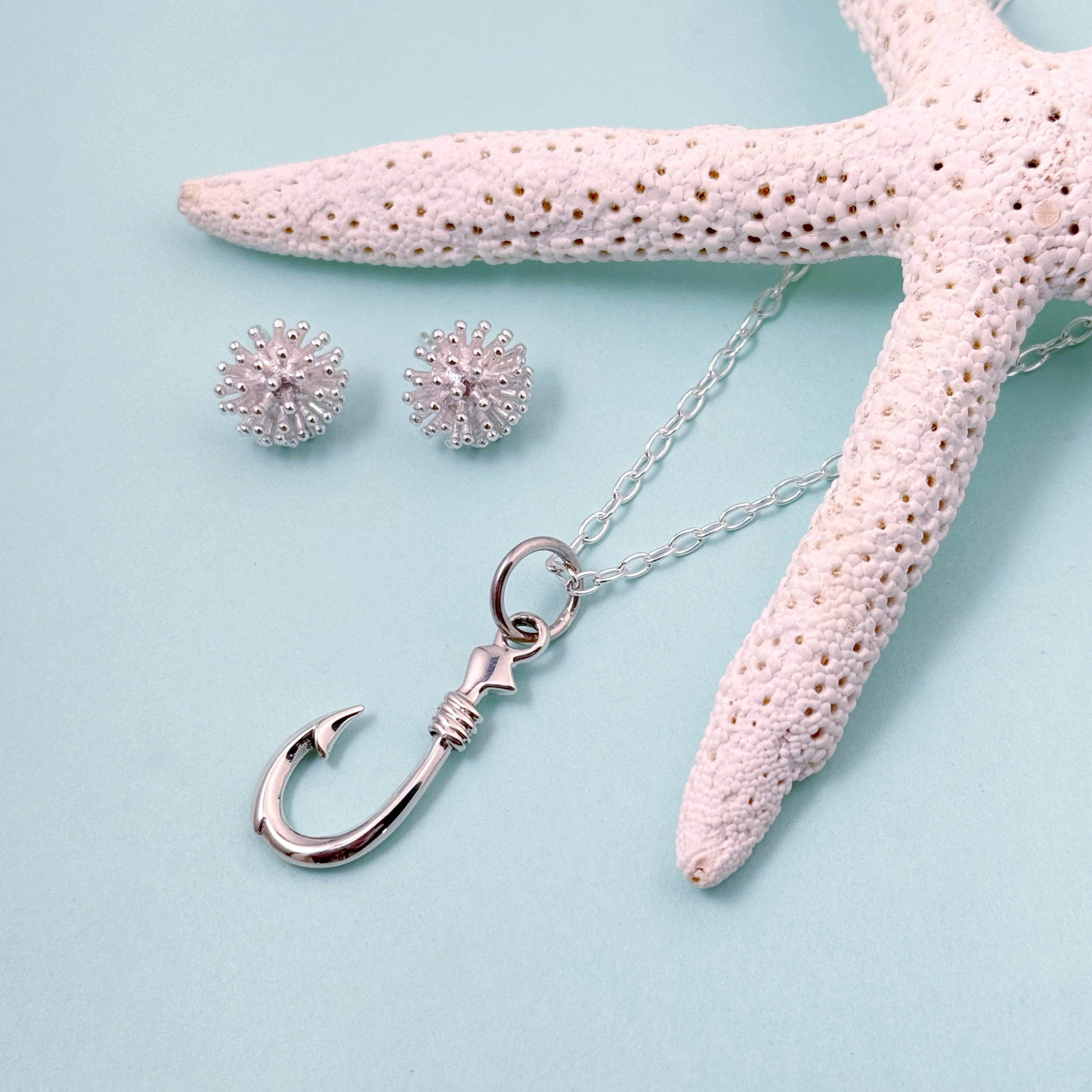 特Lサイズ　重厚33g シルバー925 リリー&プレーンクリップ　レバーフック ラスト 3！】くりぬき リーフ ネックレス | 【公式通販】鎌倉の