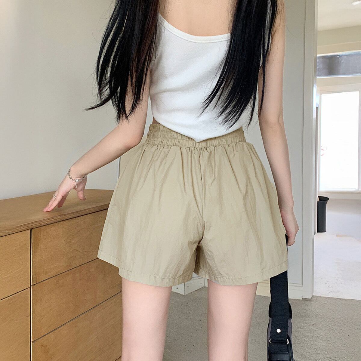 ショートパンツ カーゴパンツ レディース 春夏 韓国 ストリート 大人