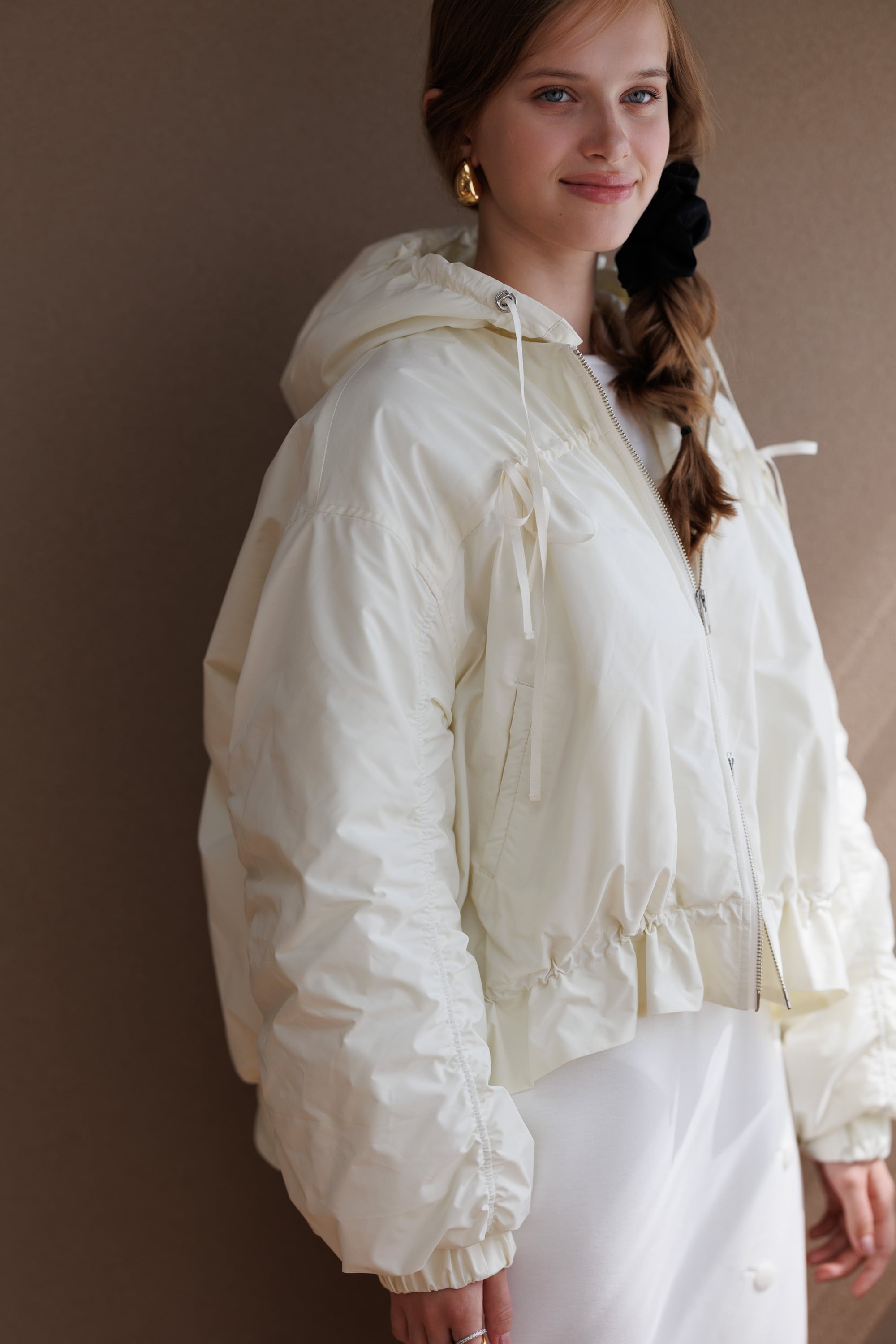 在庫調整 ribbon blouson【通常商品】2～5日営業日 | pois